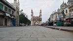 Telangana lockdown extension: Charminar in Hyderabad wears a deserted look during the Covid-19 lockdown. (File Photo / PTI) Telangana lockdown extension: Charminar in Hyderabad wears a deserted look during the Covid-19 lockdown. (File Photo / PTI)