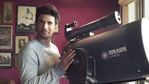 Sushant Singh Rajput poses with his telescope.