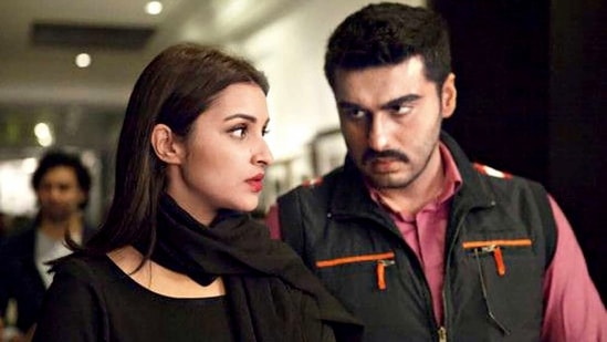 Parineeti Chopra and Arjun Kapoor starred together in Sandeep Aur Pinky Faraar. Parineeti Chopra and Arjun Kapoor starred together in Sandeep Aur Pinky Faraar.
