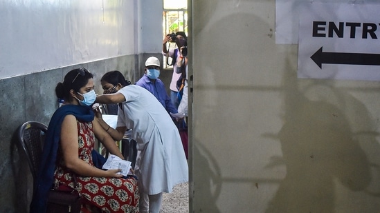 On Wednesday, Delhi also added 36 deaths due to the viral infection, taking the total toll to 24,704 since the first death was recorded on March 13 last year. (PTI) On Wednesday, Delhi also added 36 deaths due to the viral infection, taking the total toll to 24,704 since the first death was recorded on March 13 last year. (PTI)