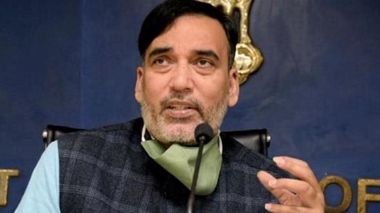 Delhi's environment Minister Gopal Rai said a target of planting 33 lakh saplings across the national capital has been set under the tree plantation drive.(ANI file photo)