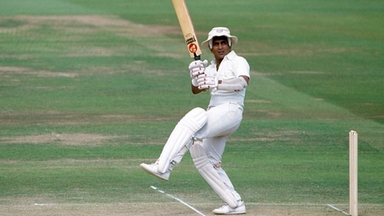 Sunil Gavaskar is the first batsman in history to score 10000 Test runs. (Getty Images)