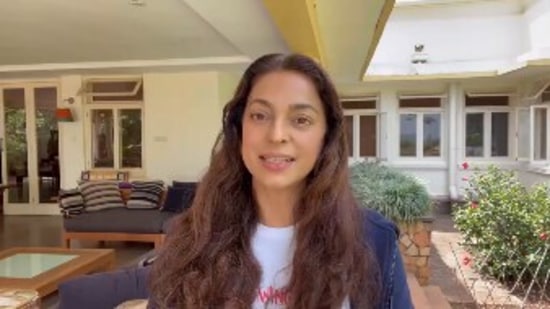 Juhi Chawla posted a video message explaining her take on 5G wireless networks in India.
