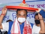 Himanta Biswa Sarma said that land of Satras and temple will remain safe and Assam government will ensure that no one encroaches them. (PTI) Himanta Biswa Sarma said that land of Satras and temple will remain safe and Assam government will ensure that no one encroaches them. (PTI)