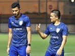 Manvir Singh (L) and Sunil Chhetri (R)(AIFF) Manvir Singh (L) and Sunil Chhetri (R)(AIFF)