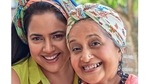Sameera Reddy and mother in law Manjri Varde(Instagram) Sameera Reddy and mother in law Manjri Varde(Instagram)
