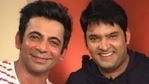 Sunil Grover and Kapil Sharma in happier times. Sunil Grover and Kapil Sharma in happier times.