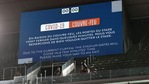 The match was delayed for 22 minutes as Court Philippe Chatrier was cleared. (Getty Images) The match was delayed for 22 minutes as Court Philippe Chatrier was cleared. (Getty Images)