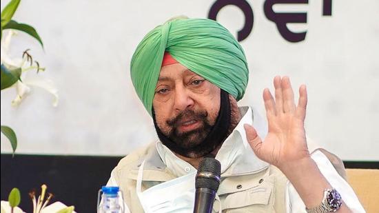 Punjab chief minister Captain Amarinder Singh. (HT FILE) Punjab chief minister Captain Amarinder Singh. (HT FILE)