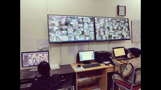 The control room at NCR headquarters in Subedarganj in Prayagraj. The control room at NCR headquarters in Subedarganj in Prayagraj.