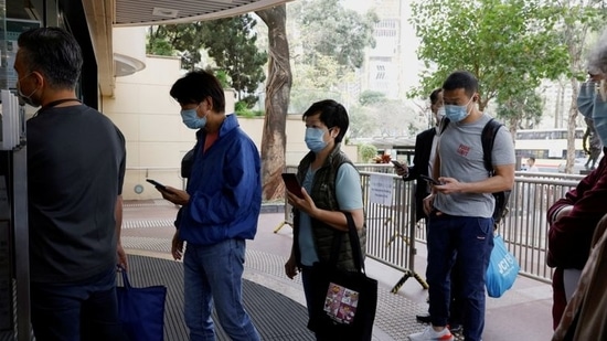 Hong Kong considers shortening hotel quarantine periods for some fully vaccinated inbound passengers. (Reuters File Photo )