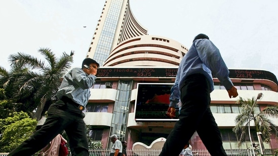 The BSE Sensex building in Mumbai (File Photo) The BSE Sensex building in Mumbai (File Photo)
