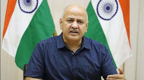 Deputy chief minister of Delhi Manish Sisodia. (HT file)