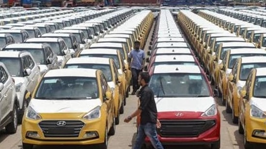 Some like Bajaj Auto Ltd, however, continued to operate with limited capacity to meet export orders. With a steady drop in infections, especially in north and south India, most automakers have resumed operations from the middle of May.(PTI) Some like Bajaj Auto Ltd, however, continued to operate with limited capacity to meet export orders. With a steady drop in infections, especially in north and south India, most automakers have resumed operations from the middle of May.(PTI)