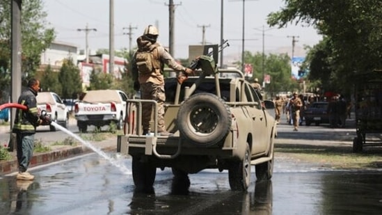 Biden said in April that all US troops would be withdrawn from Afghanistan by September 11, the 20th anniversary of the terrorist attacks that sparked the conflict.(AP file photo) Biden said in April that all US troops would be withdrawn from Afghanistan by September 11, the 20th anniversary of the terrorist attacks that sparked the conflict.(AP file photo)