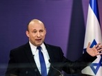 Israel: Yamina leader Naftali Bennett gives a statement at the Knesset, Israel's parliament, in Jerusalem. Israel: Yamina leader Naftali Bennett gives a statement at the Knesset, Israel's parliament, in Jerusalem.
