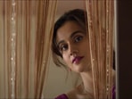 Taapsee Pannu in a still from Haseen Dillruba. Taapsee Pannu in a still from Haseen Dillruba.