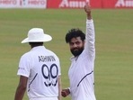 Photo of Ravichandran Ashwin (R) and Ravindra Jadeja (L)(Twitter) Photo of Ravichandran Ashwin (R) and Ravindra Jadeja (L)(Twitter)