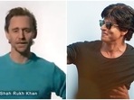 Tom Hiddleston took Shah Rukh Khan's name when asked about India and Bollywood. Tom Hiddleston took Shah Rukh Khan's name when asked about India and Bollywood.