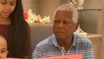 RJD chief Lalu Prasad celebrated his birthday with his family at the residence of her MP daughter Misa Bharti in Delhi where he has been staying after his release on bail in fodder scam cases.(Twitter/@MisaBharti) RJD chief Lalu Prasad celebrated his birthday with his family at the residence of her MP daughter Misa Bharti in Delhi where he has been staying after his release on bail in fodder scam cases.(Twitter/@MisaBharti)