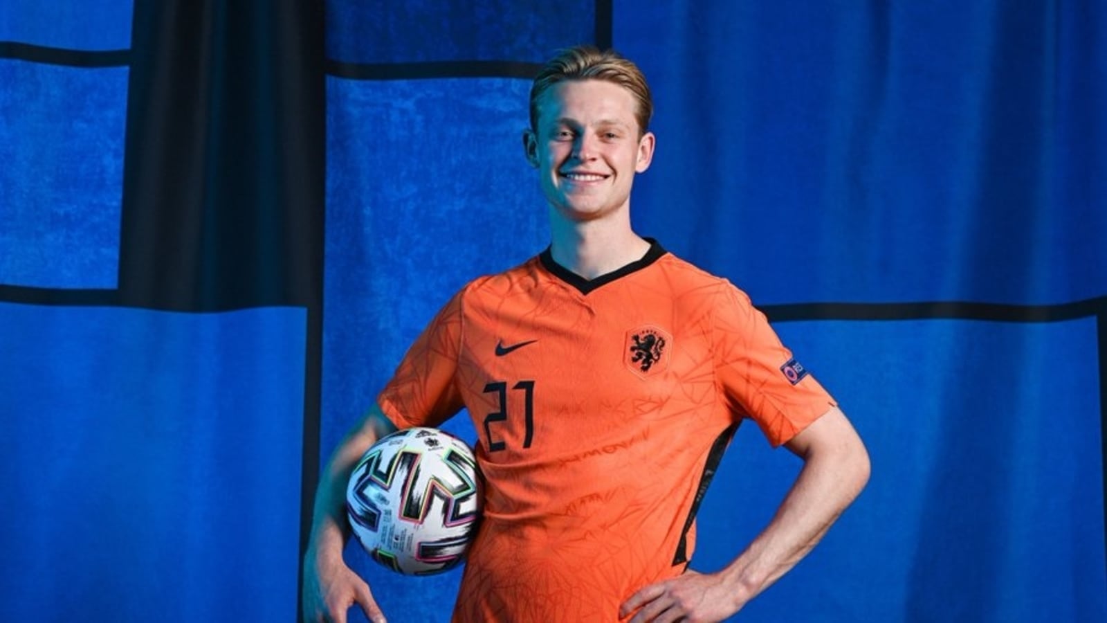 Euro 2020: Fatigue no factor for super-fit Dutch midfielder De Jong ...
