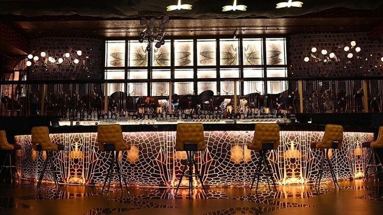 Badshah: Dragonfly Experience is a resto-bar and lounge which is spread over 8,000sqft. The highlight of this space is its floor-to-ceiling island bar.(Instagra/experiencedragonfly_mumbai)