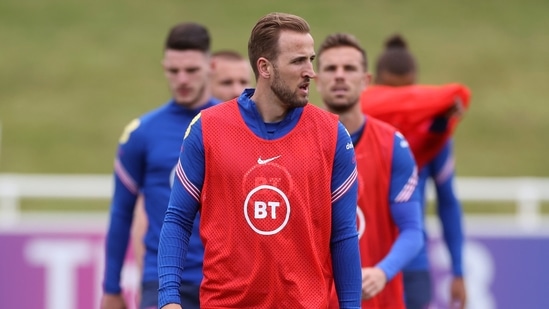 England's Harry Kane. (REUTERS)