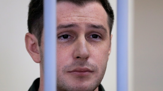 US ex-Marine Trevor Reed. (REUTERS)
