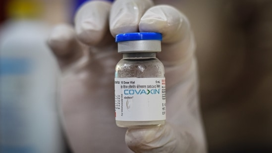 Bharat Biotech, which is currently carrying out the Phase-3 clinical trials for Covaxin, informed on Wednesday that it will make the data public during July. (Sanchit Khanna/HT PHOTO)