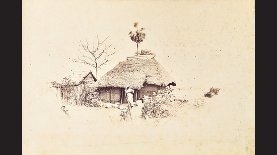A woman outside a thatched hut, India, circa 1900. (Bristol Archives/Universal Image/via Getty Images) A woman outside a thatched hut, India, circa 1900. (Bristol Archives/Universal Image/via Getty Images)