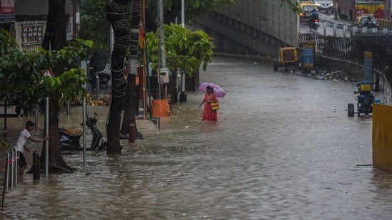 A few places in Mumbai and neighbouring Thane may receive heavy rains on Saturday too. (AFP) A few places in Mumbai and neighbouring Thane may receive heavy rains on Saturday too. (AFP)