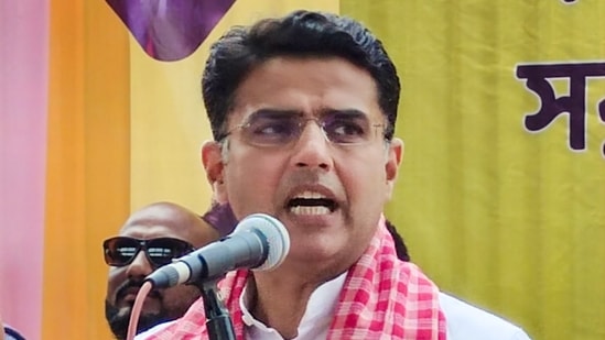 Congress leader Sachin Pilot is seen in this file photo. (PTI Photo)
