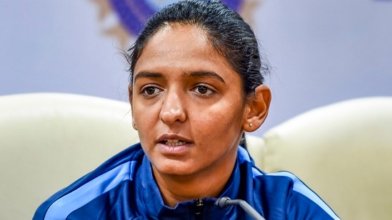 FILE PHOTO: New Delhi: Harmanpreet Kaur during a press conference.(PTI) FILE PHOTO: New Delhi: Harmanpreet Kaur during a press conference.(PTI)
