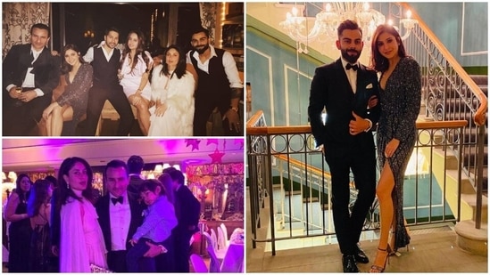 Anushka Sharma-Virat Kohli, Kareena Kapoor-Saif Ali Khan and Varun Dhawan-Natasha Dalal celebrated the New Year together in Switzerland.