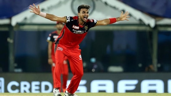 Royal Challengers Bangalore’s Harshal Patel.(IPL)