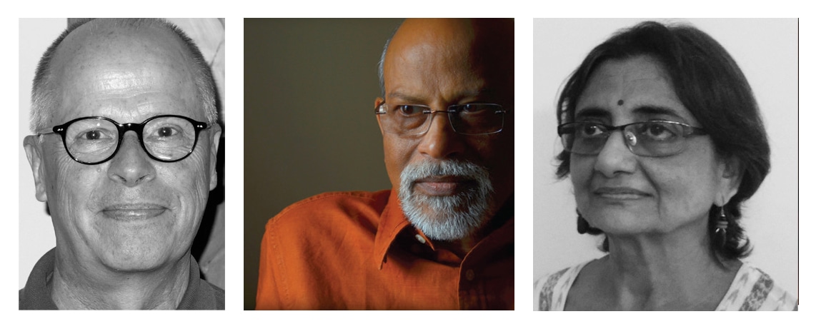 Translators Paul St-Pierre, KK Mohapatra, and Leelawati Mohapatra (Courtesy the publisher) Translators Paul St-Pierre, KK Mohapatra, and Leelawati Mohapatra (Courtesy the publisher)