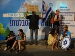 Protesters have condemned Netanyahu who became the first sitting Israeli prime minister indicted while in office, and is on trial for corruption. In picture - Protesters outside the PM's official residence in Jerusalem. Protesters have condemned Netanyahu who became the first sitting Israeli prime minister indicted while in office, and is on trial for corruption. In picture - Protesters outside the PM's official residence in Jerusalem.