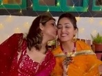 Yami Gautam enjoys lovely moments with sister during her mehendi ceremony.