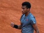 Felix Auger-Aliassime of Canada(AP) Felix Auger-Aliassime of Canada(AP)
