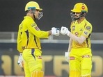 Ruturaj Gaikwad batting with MS Dhoni in IPL for CSK. (Getty Images) Ruturaj Gaikwad batting with MS Dhoni in IPL for CSK. (Getty Images)