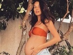 Lisa Haydon is pregnant with her third child,