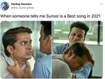 Twitter put The Family Man memes to use as Himesh Reshammiya released his song Suroor 2021. Twitter put The Family Man memes to use as Himesh Reshammiya released his song Suroor 2021.