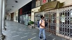 A man walking past a closed bakery in Connaught Place during a Covid-19 induced lockdown, in New Delhi.(Sanjeev Verma / HT Photo) A man walking past a closed bakery in Connaught Place during a Covid-19 induced lockdown, in New Delhi.(Sanjeev Verma / HT Photo)