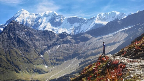 Roopkund Trek, Uttarakhand: This trail is not for the faint-hearted. After trekking for a week or more, you will get to witness Roopkund's famous Mystery Lake. The best time to visit is between May and October. (Instagram/rahul_vaishnav_dj)