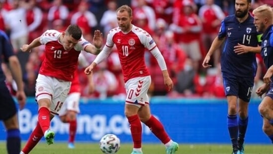 Euro 2020 Denmark Vs Finland In Pics Hindustan Times