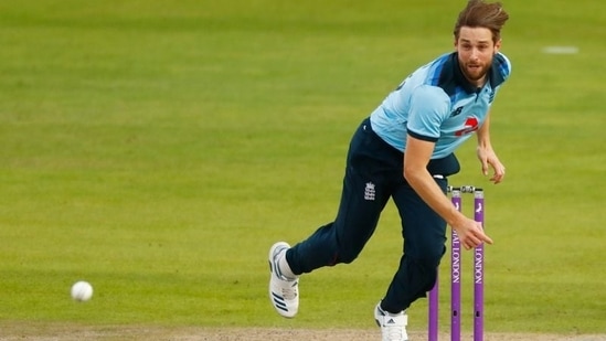 England's Chris Woakes(Pool via REUTERS)