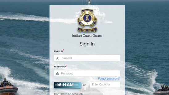 Indian Coast Guard Navik Recruitment 2021.(Screengrab)