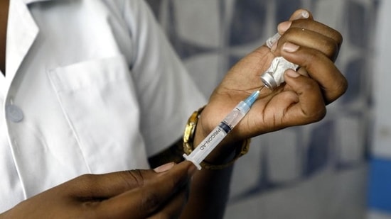 Nirmala Sitharaman said Covid-19 vaccines will continue to attract 5% GST. (Rahul Raut/HT PHOTO)