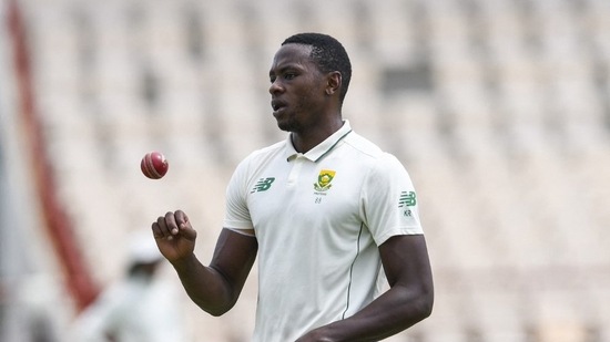 Kagiso Rabada in action against West Indies(Twitter) Kagiso Rabada in action against West Indies(Twitter)