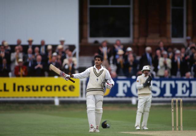 Sourav Ganguly, 1996. The intense, driven captain would lead a young and hungry India to victory time after time. (Getty Images) Sourav Ganguly, 1996. The intense, driven captain would lead a young and hungry India to victory time after time. (Getty Images)